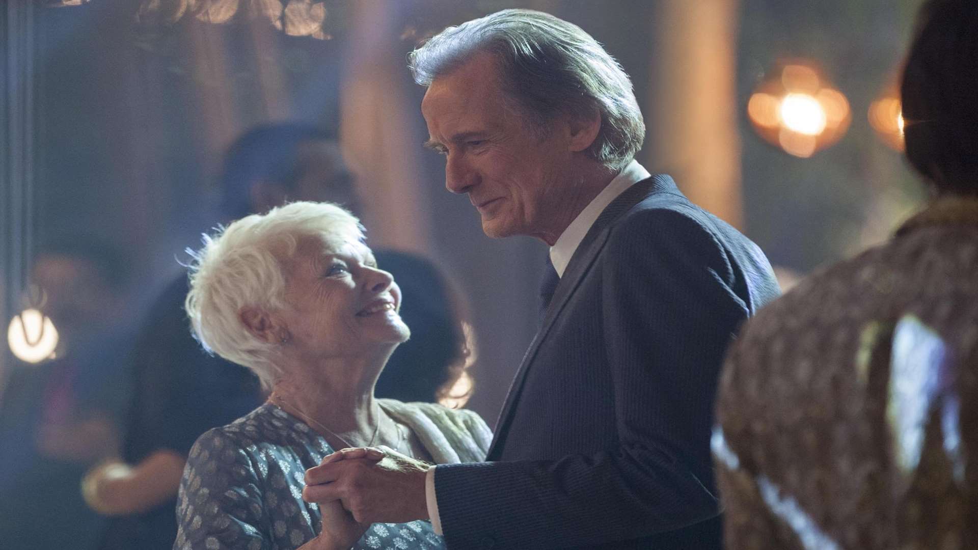Judi Dench as Evelyn Greenslade and Bill Nighy as Douglas Ainslie in The Second Best Exotic Marigold Hotel. Picture: PA Photo/Laurie Sparham/Twentieth Century Fox