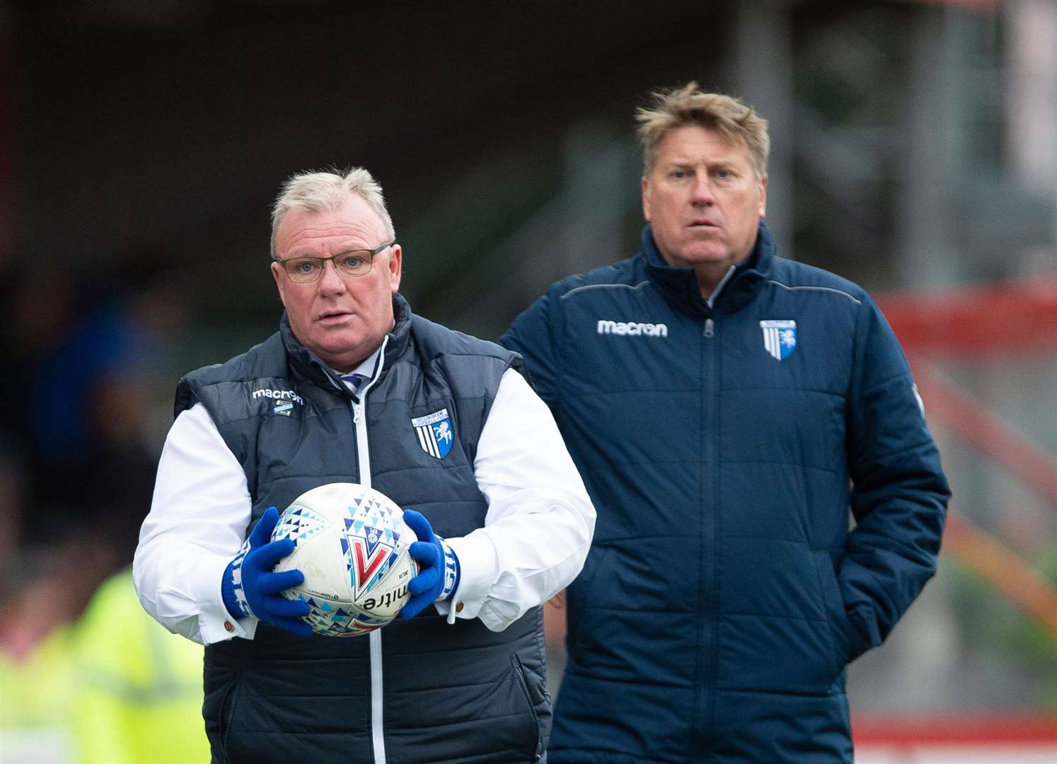 Gillingham manager Steve Evans will be heading to Portsmouth while assistant boss Paul Raynor watches their Kent Senior Cup tie