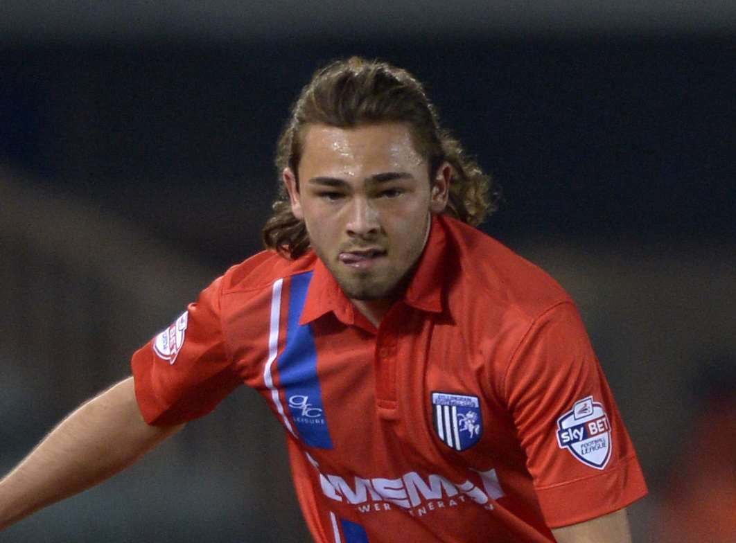 Gillingham midfielder Bradley Dack Picture: Barry Goodwin