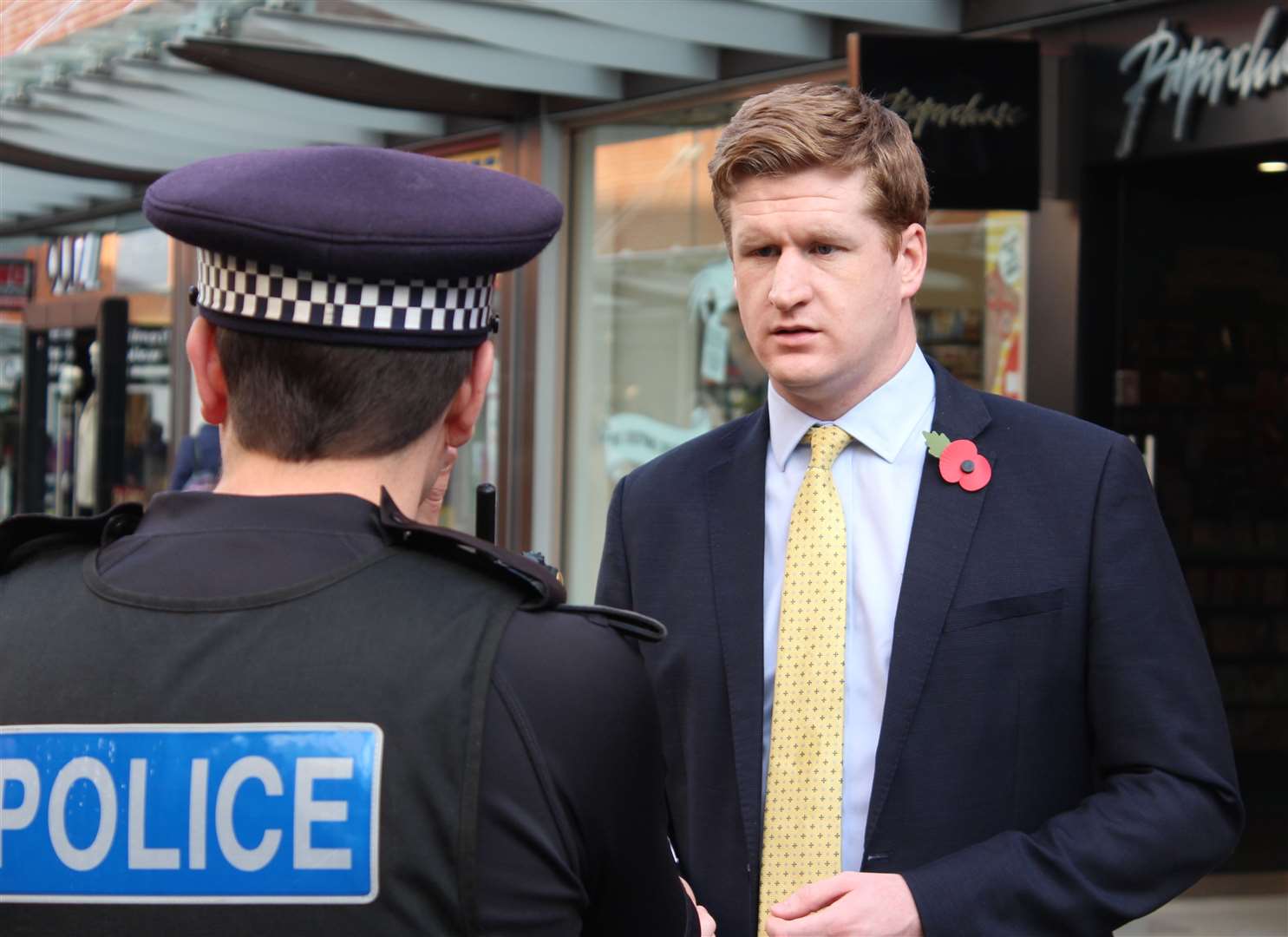 Matthew Scott, Kent's crime commissioner says additional police officers are having a positive impact