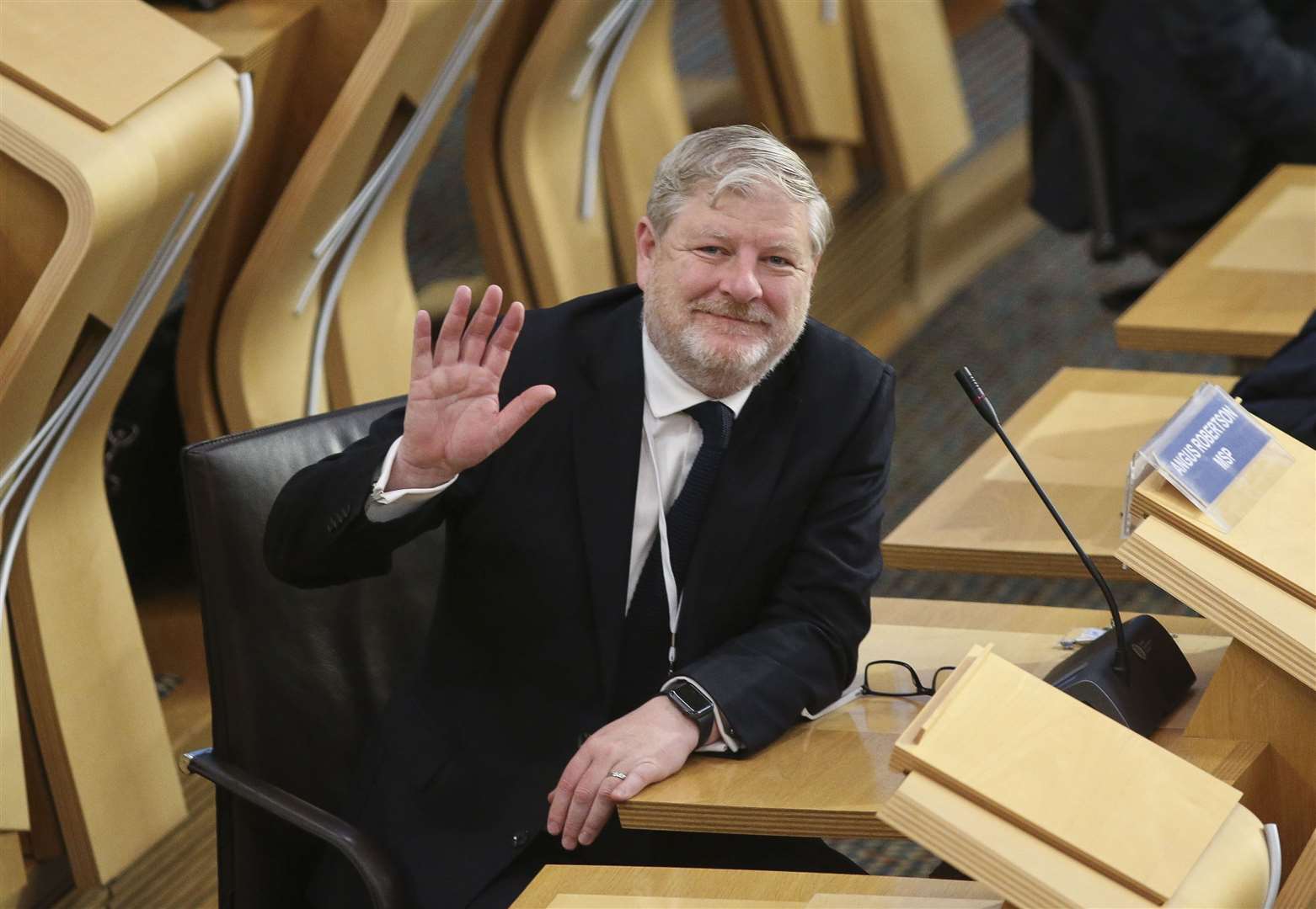 Angus Robertson has been made Constitution Secretary just a fortnight after he was elected to Holyrood (Fraser Bremner/Scottish Daily Mail/PA)