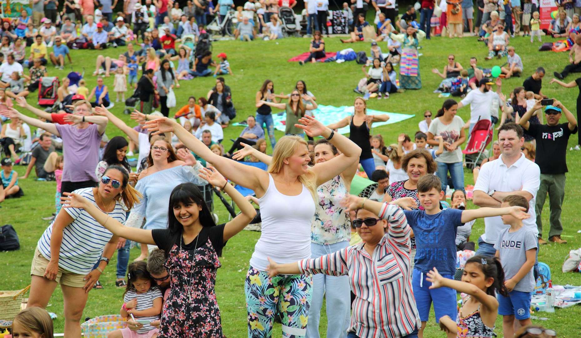 Maidstone Mela in Whatman Park, Maidstone last year Picture: Sarah Knight