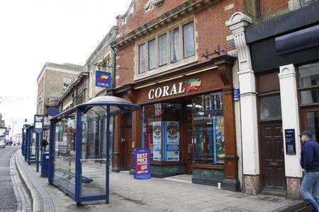 Coral in Gravesend was held up in a raid by Brett Mullan