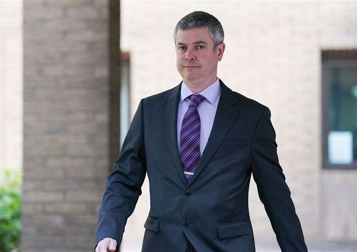 Matthew Peall denies misconduct in a judicial or public office. Picture: James Manning/PA