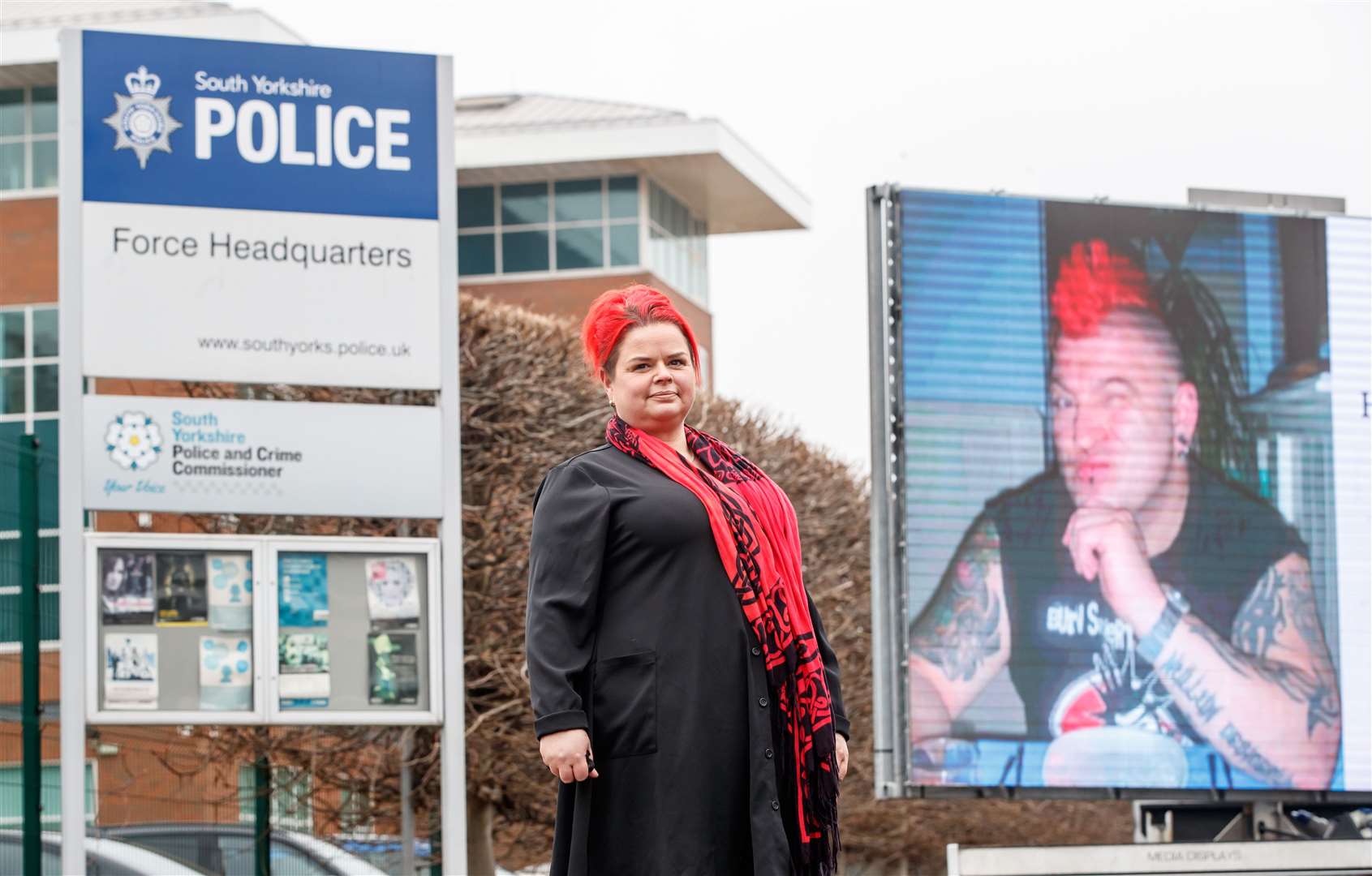 Claire Mercer, whose husband Jason was killed on a section of smart motorway on the M1, near Sheffield (Danny Lawson/PA)