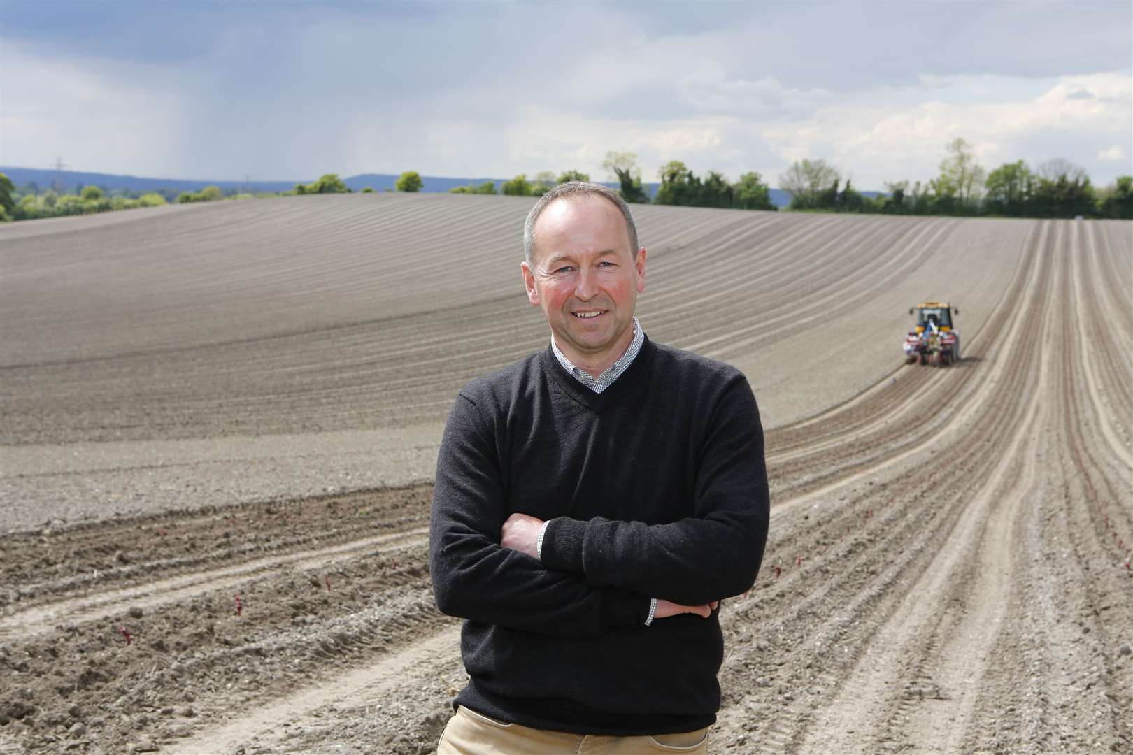 Chapel Down viticulturalist Richard Lewis. Picture: Andy Jones