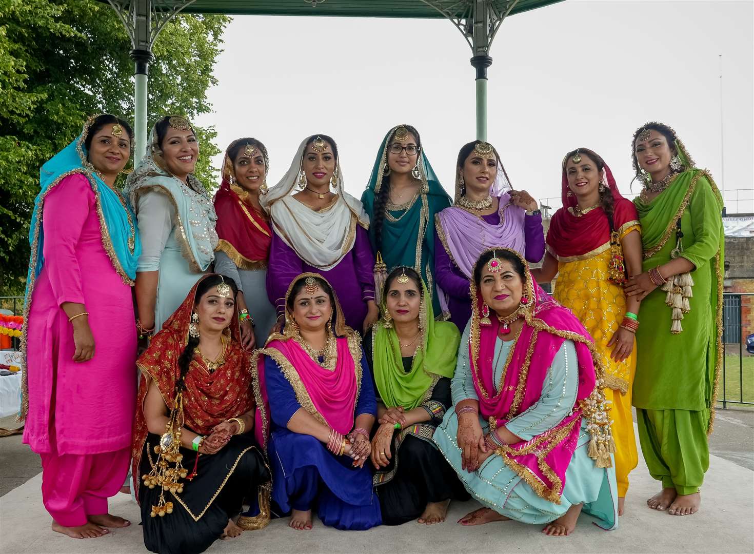 Teeyan festivities in Gravesend last month. Picture: Ritu Raj