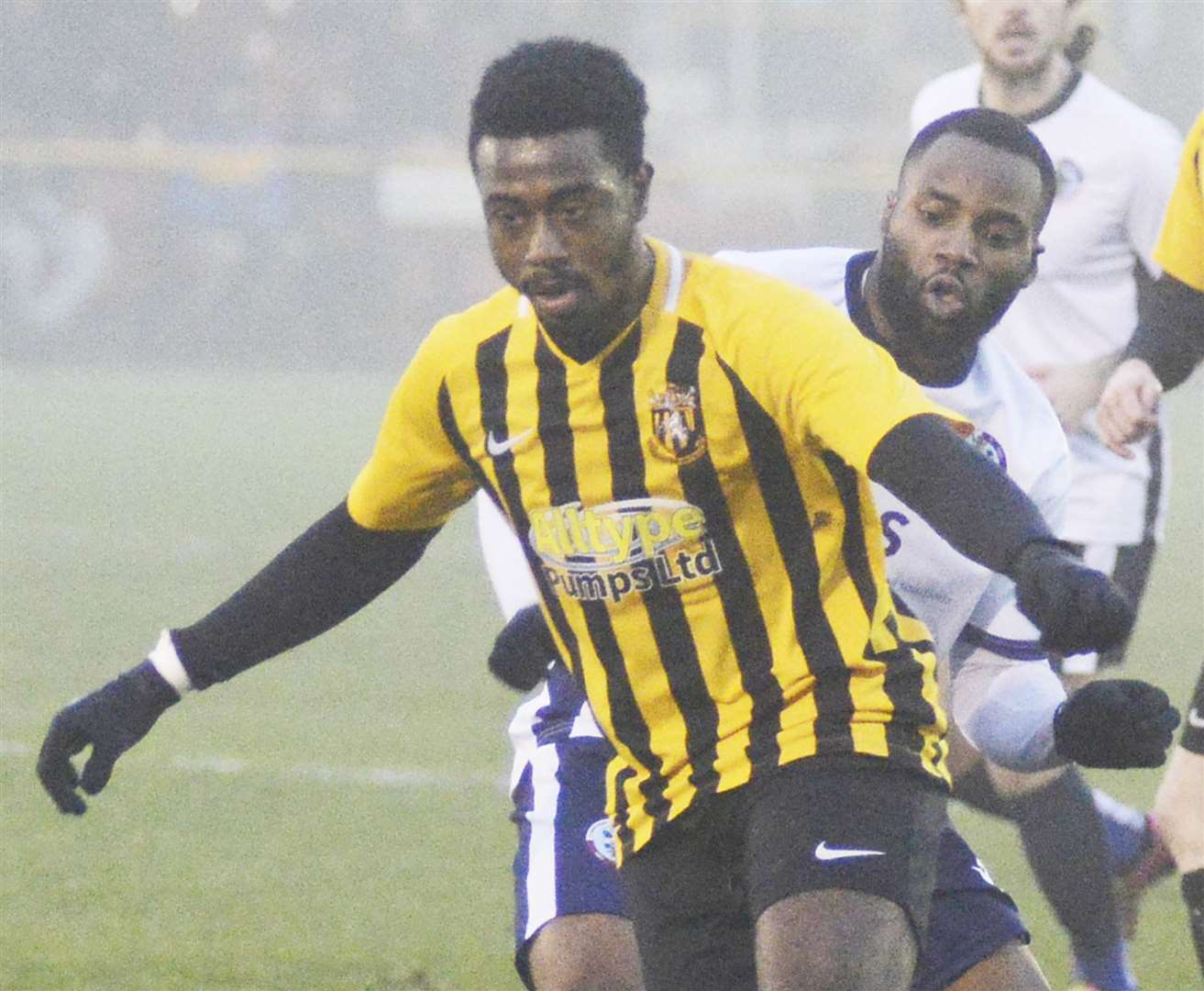 Folkestone Invicta forward Ira Jackson Picture: Paul Amos