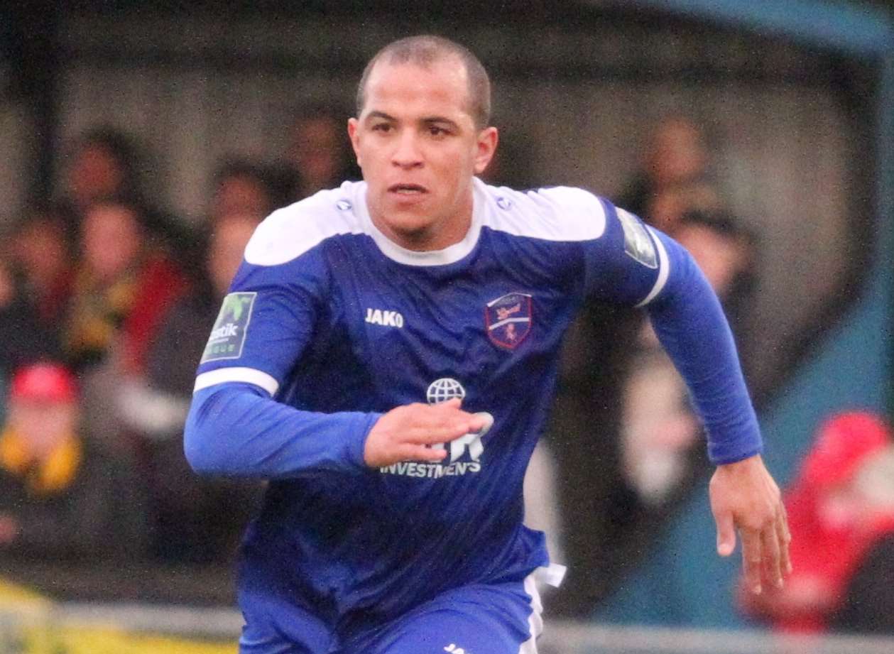 Margate defender Tom Wynter. Picture: Don Walker