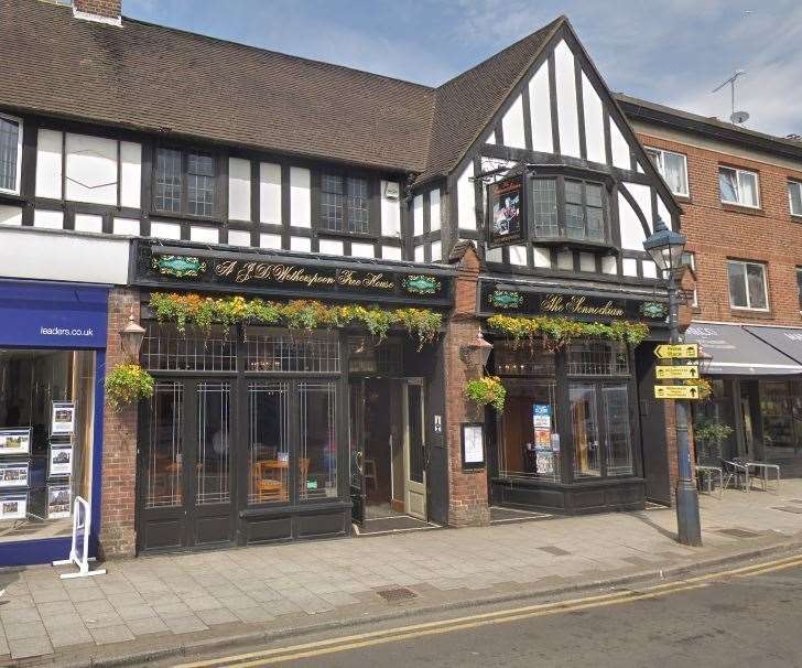 The Sennockian in Sevenoaks has been a Wetherspoon pub since 1999 (Picture: Google Maps)