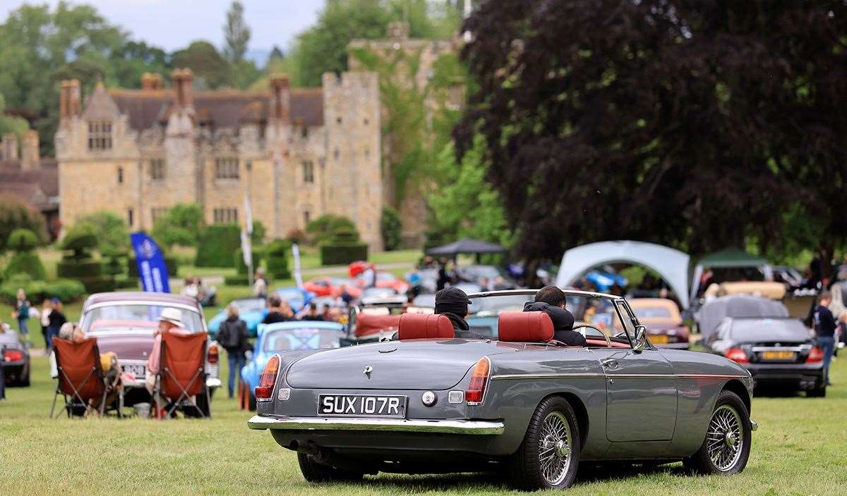 Cars at the Castle returns to Hever Castle for Father's Day. Picture: Hever Castle and Gardens