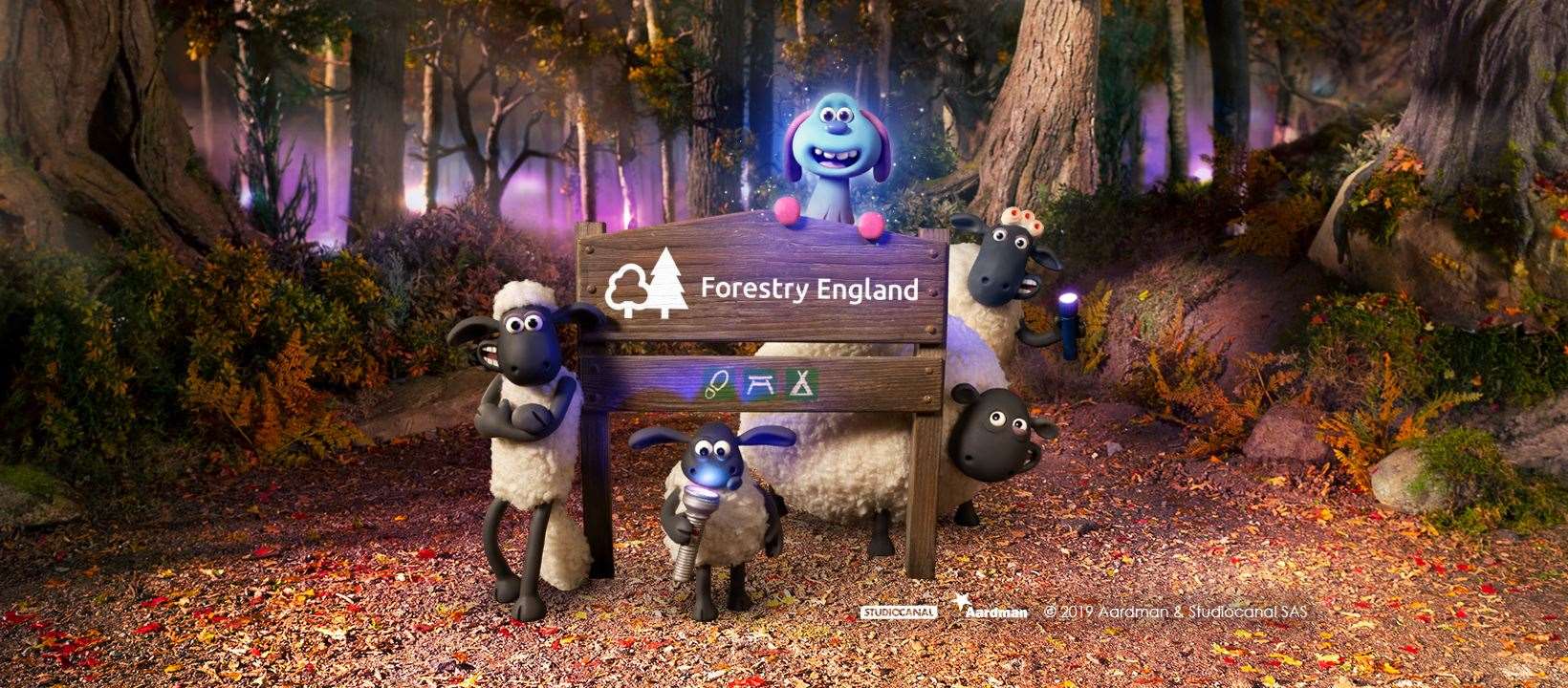 There are lots of Shaun the Sheep Farmageddon inspired activities in the county this half term