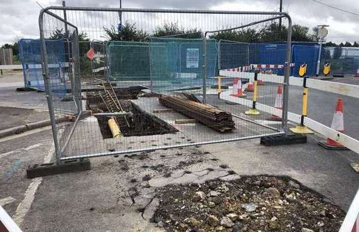 Work in Lower Rainham Road has been ongoing for residents this year