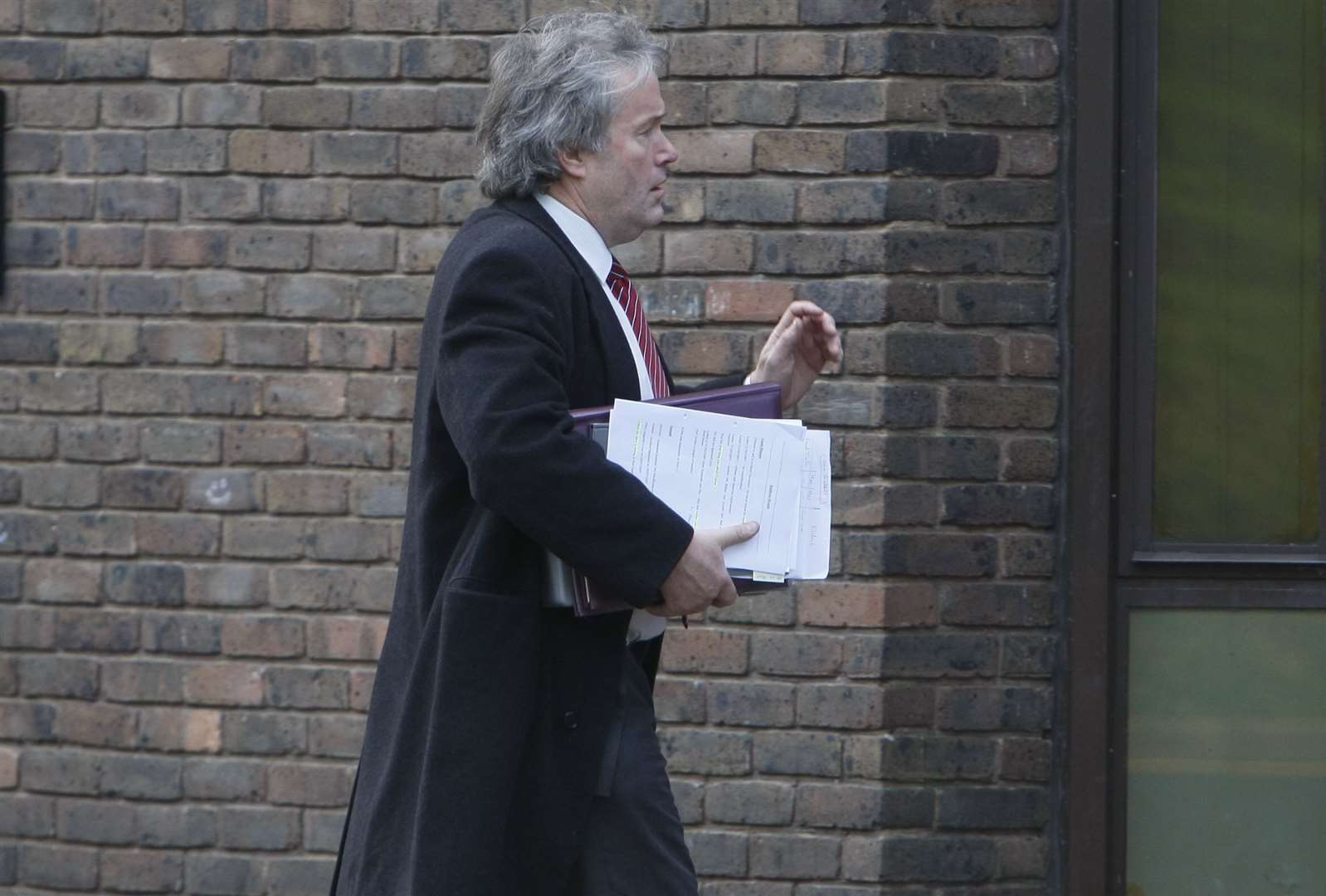 Geoffrey Butler outside Medway Magistrates' Court