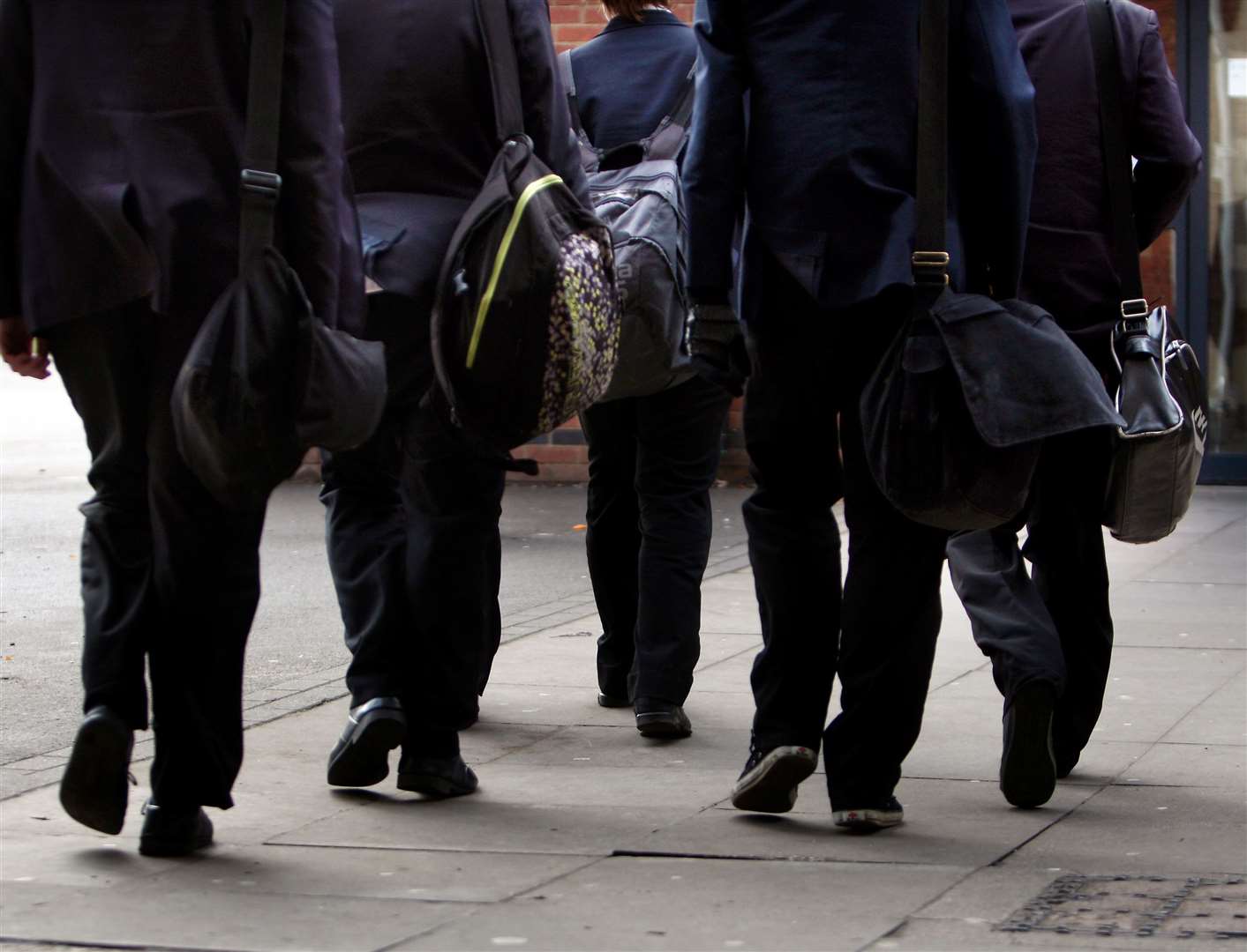 There’s a worrying rise in pupils not going to school. Picture: David Jones/PA