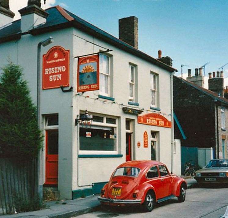 The Rising Sun in 1988, Whitstable. Picture: Philip Dymott/dover-kent.com