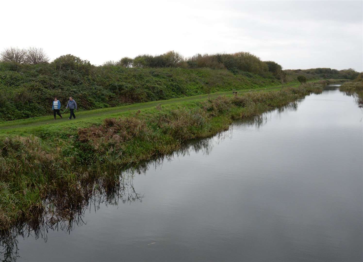 This walk takes in the Royal Military Canal