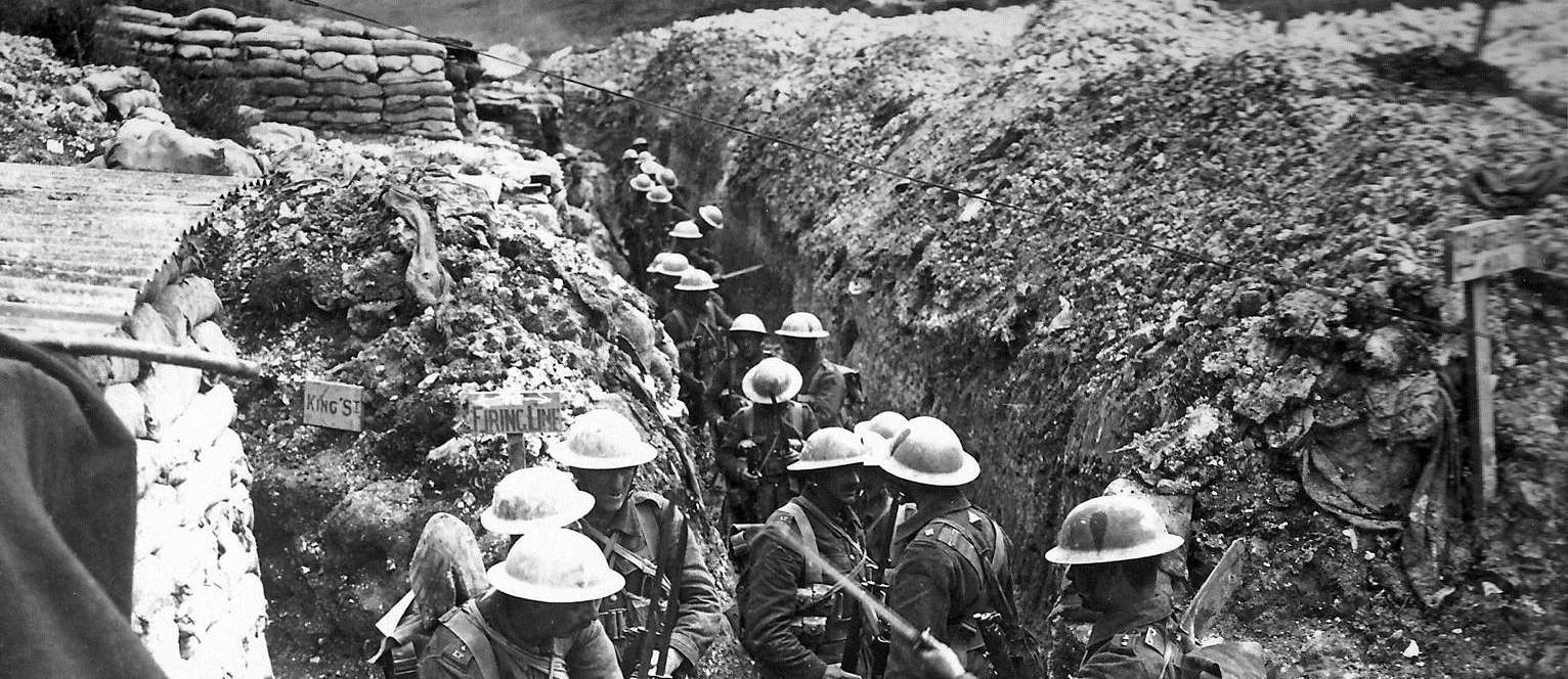 Soldiers from the Lancashire Fusiliers