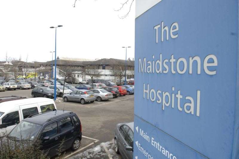 Maidstone Hospital in Hermitage Lane. Picture: Matthew Walker