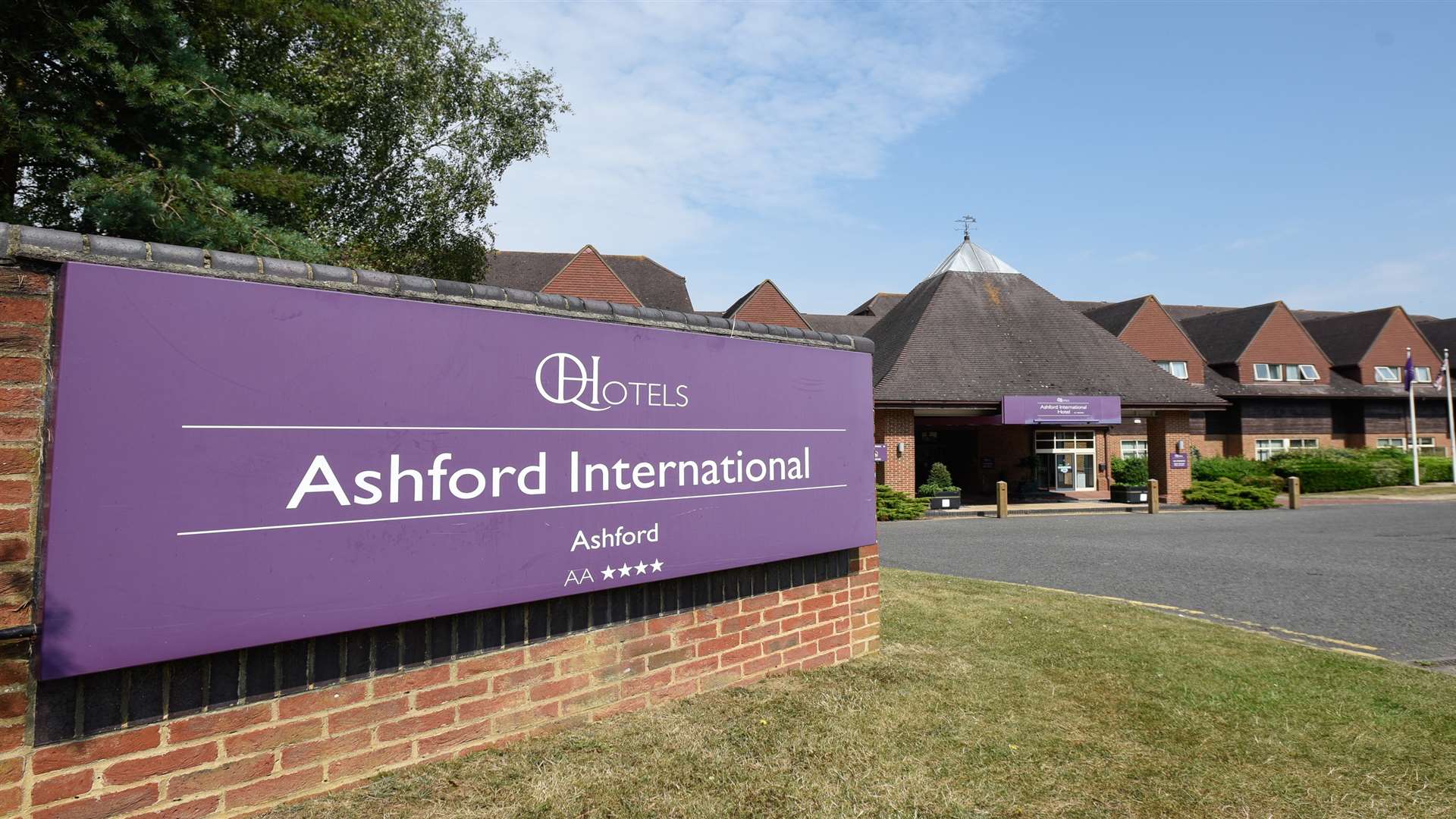 The Ashford International Hotel.