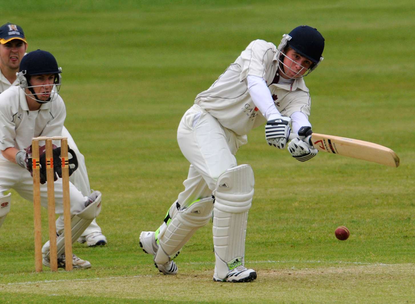 Jamie Keeler batting for Sibton Park Picture: Ken Matcham