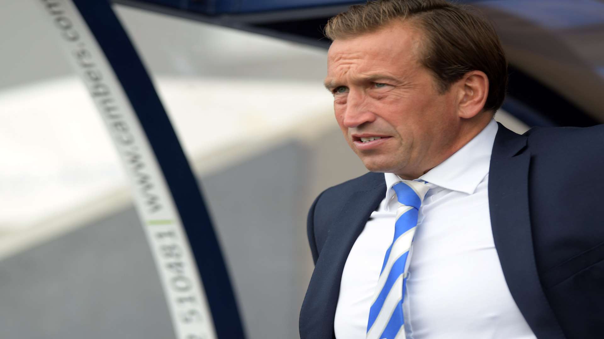 Gills boss Justin Edinburgh Picture: Barry Goodwin