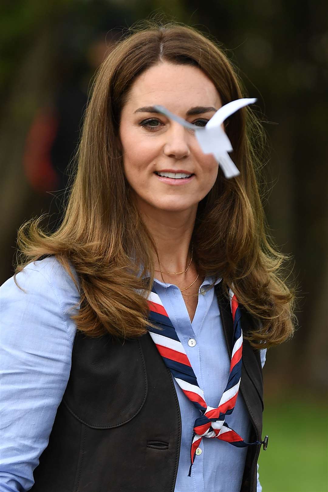 Kate releases her whirlybird (Daniel Leal-Olivas/PA)