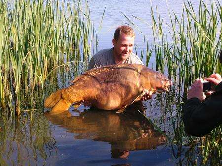 Two Tone the carp, who died in August