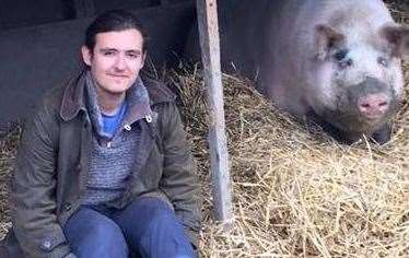 Billy Morgan runs the Black Pig in Staple, near Canterbury