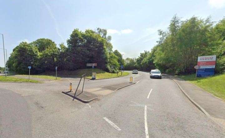 The entrance to the Tesco Store at Pembury