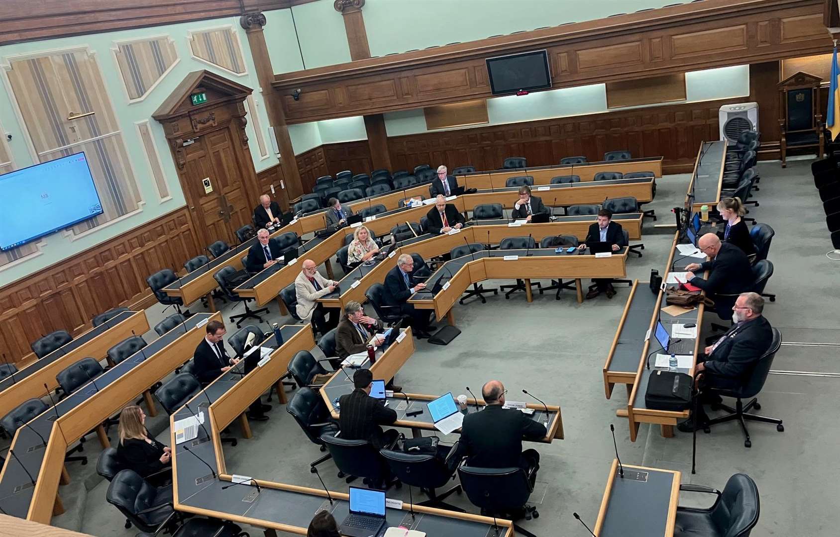 The Environment and Transport Cabinet committee at County Hall on September 19, 2024