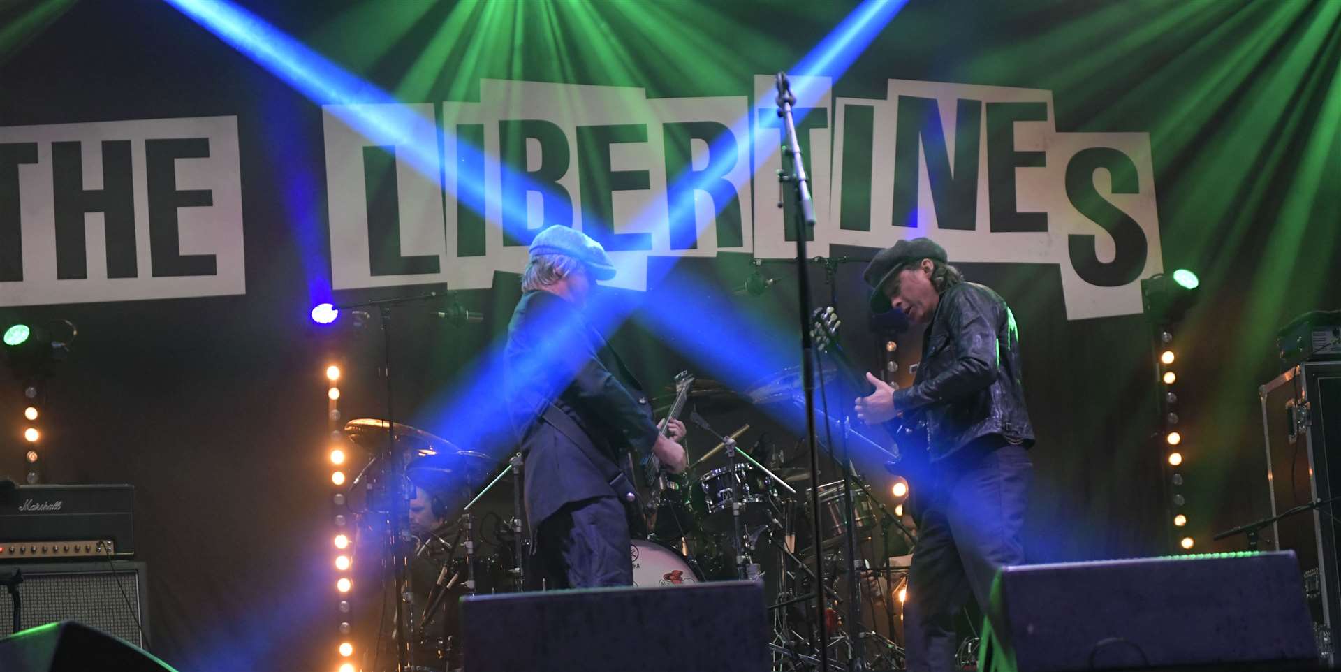 The Libertines headlining the first night of the concerts. Picture: Barry Goodwin.
