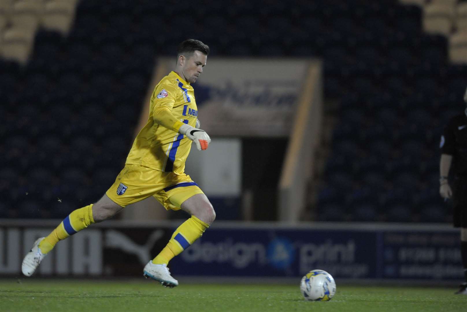 Stuart Nelson scored the winning penalty at Colchester ten years ago but was left stranded after the game! Picture: Barry Goodwin