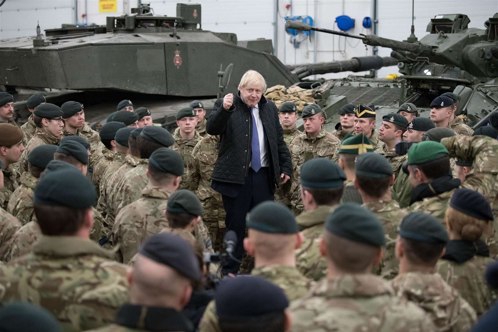 Prime Minister Boris Johnson is due to visit British troops serving in Estonia on Tuesday (Stefan Rousseau/PA)