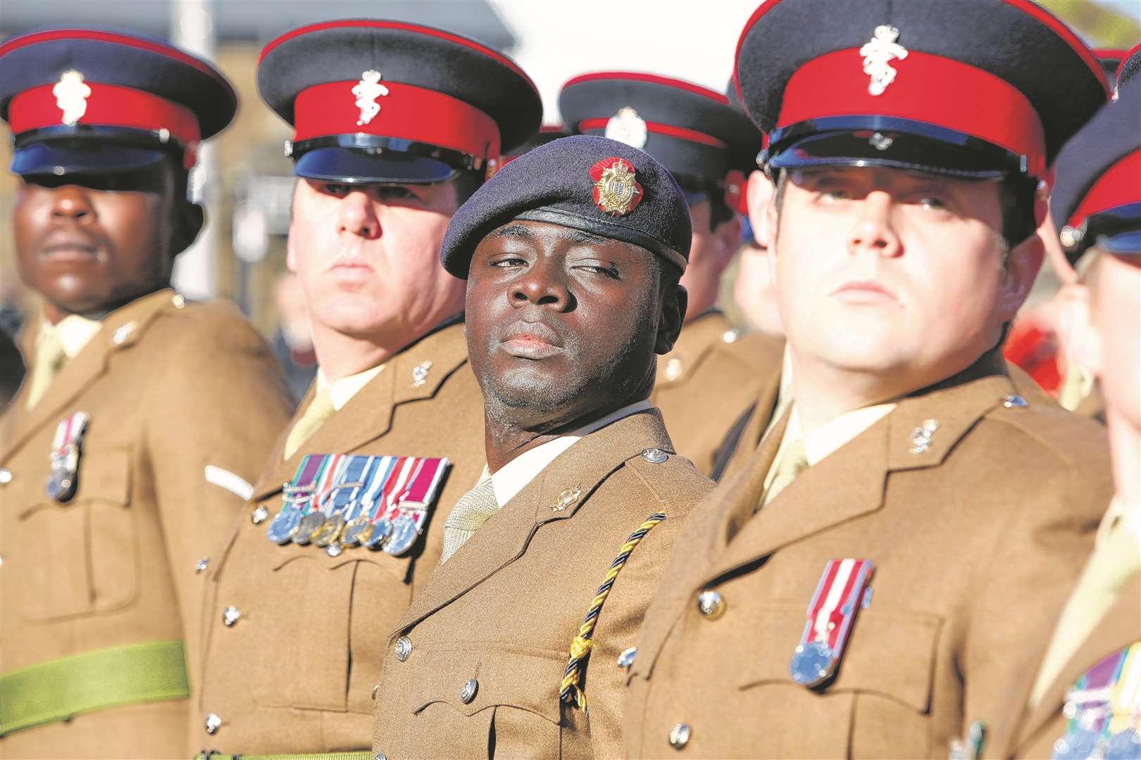 Maidstone Remembrance Parade and wreath laying. Picture: Matthew Walker