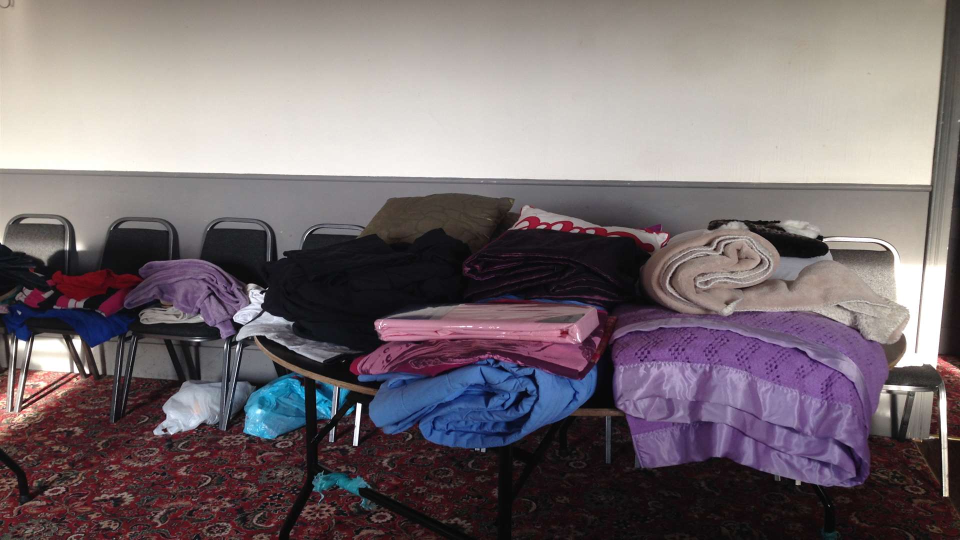 Donations have been pouring in after a family was made homeless in a fire in Stanhope