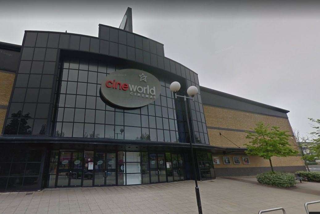 Cineworld at the Medway Valley Leisure Park in Rochester