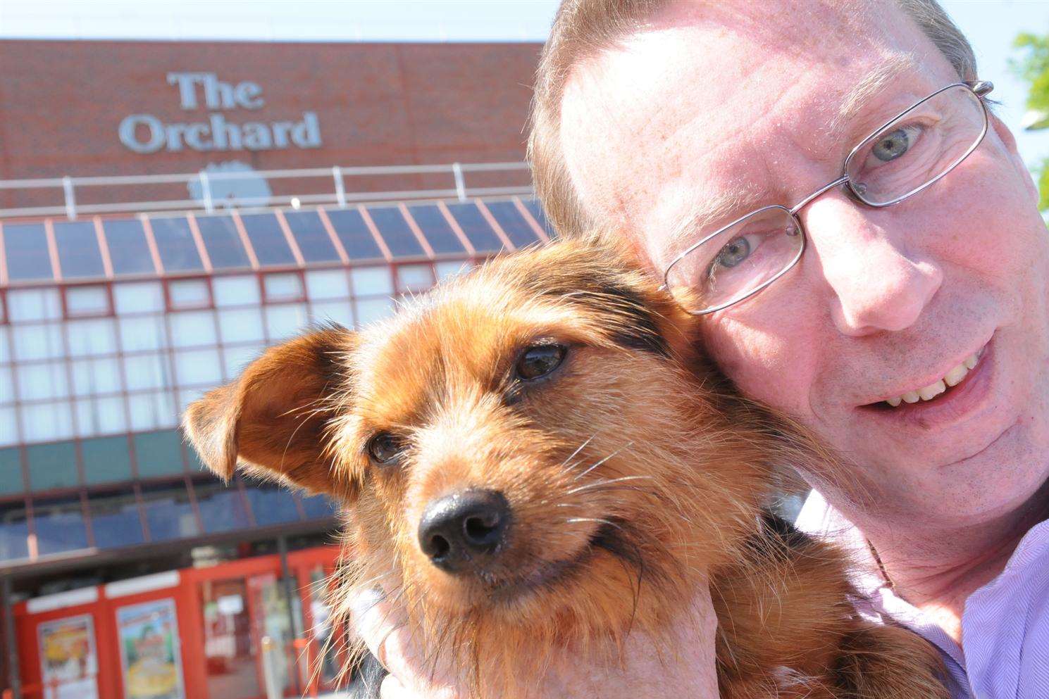 Fintan Nicholls from Gravesend pictured with Alfie.