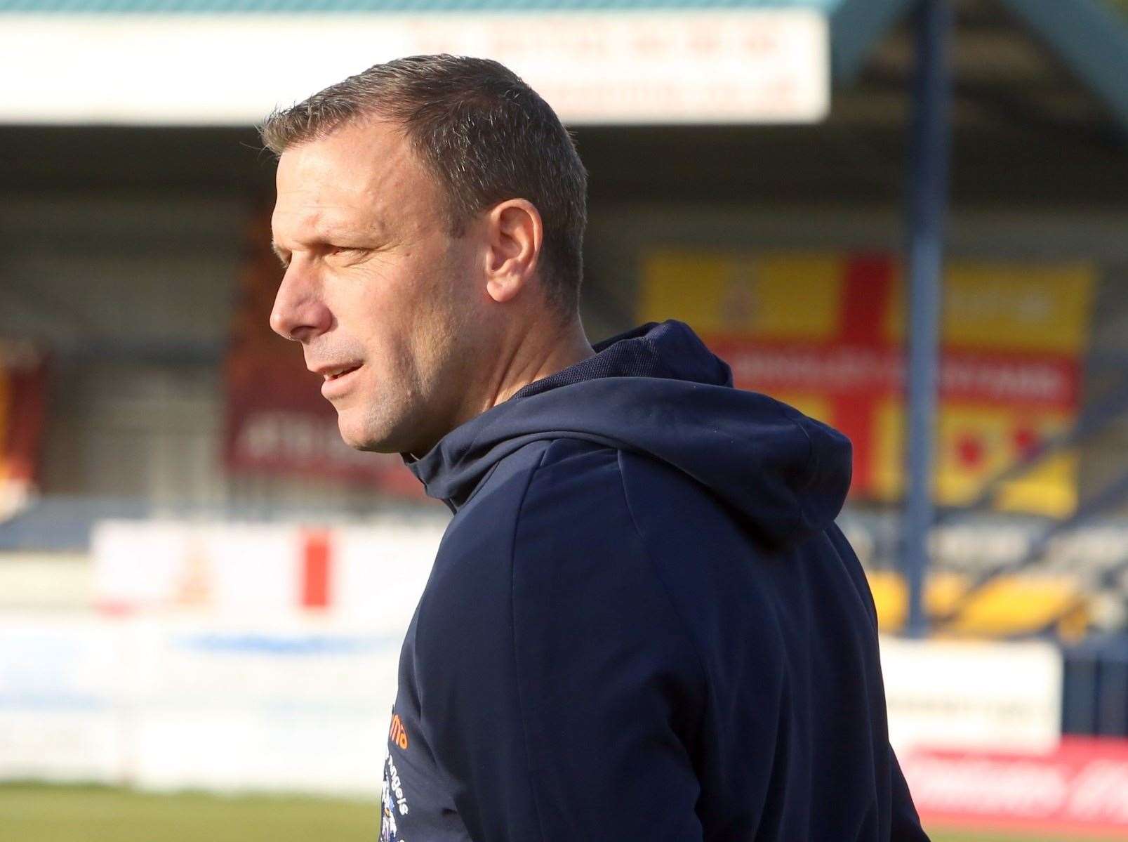 Tonbridge Angels manager Steve McKimm Picture: Dave Couldridge