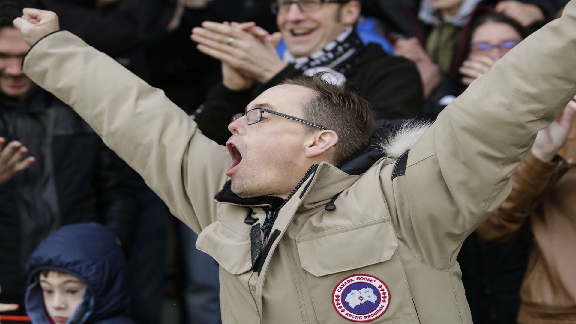 There was a big turnout for the Darts' FA Cup tie with Sutton United last weekend