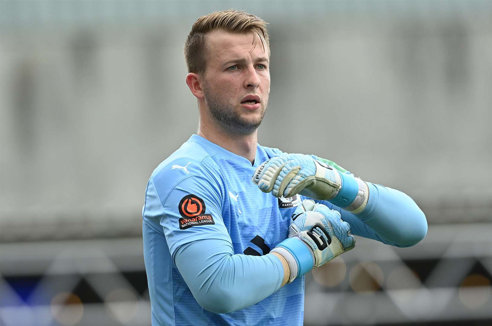 Player-of-the-year Dan Wilks has agreed to stay at Dartford for the new season. Picture: Keith Gillard