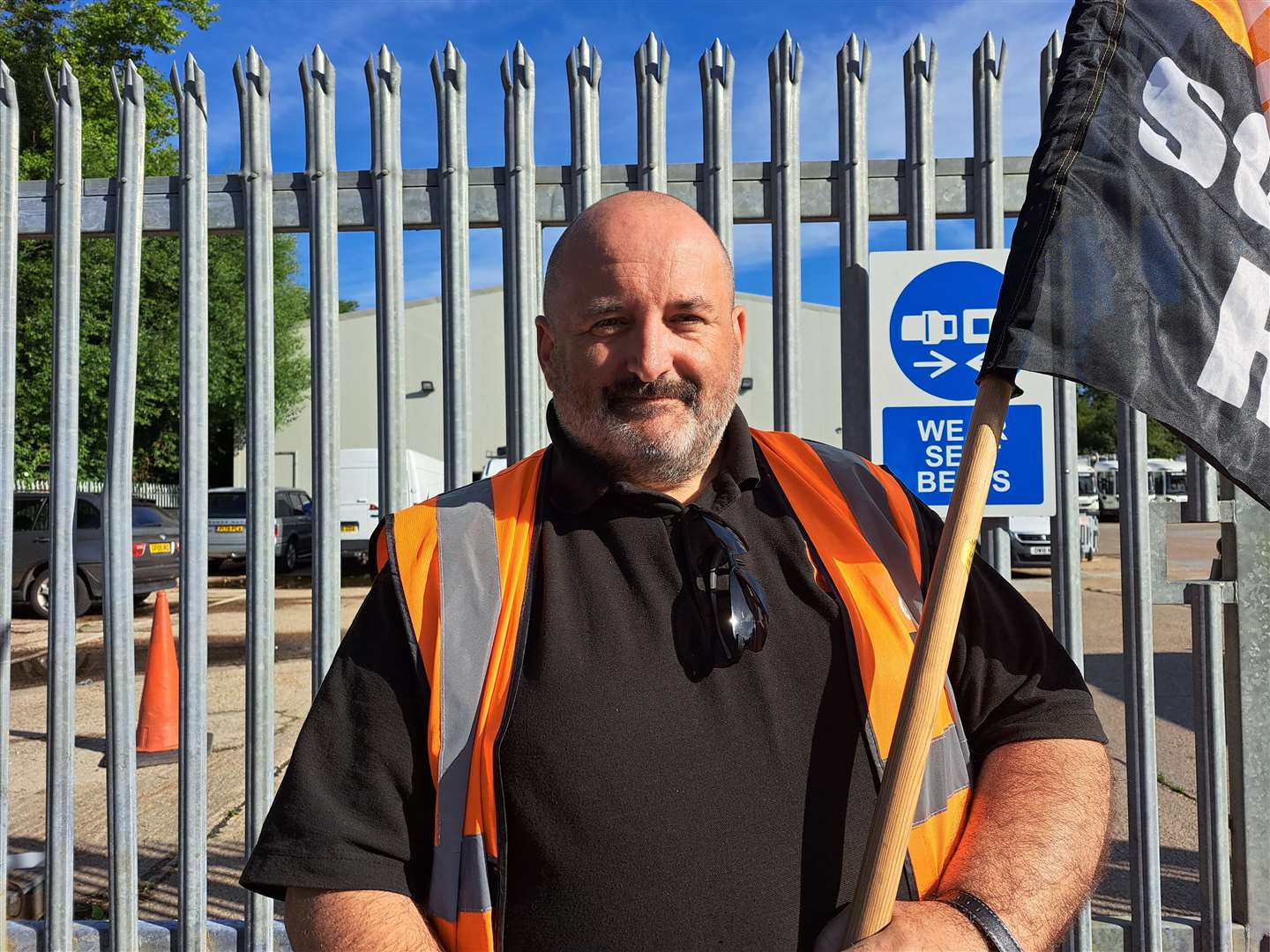 Frank Macklin, GMB regional organiser