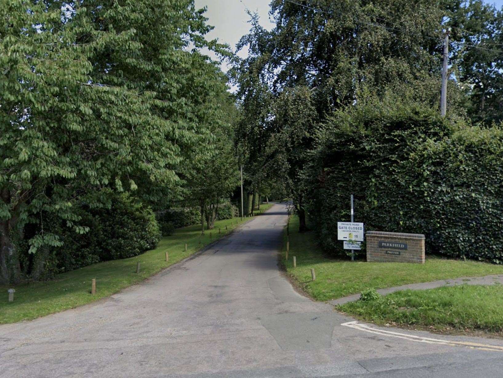Police were called to a report of a burglary at a house in Parkfield, Sevenoaks. Picture: Google Maps