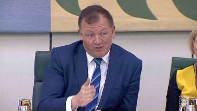 Folkestone and Hythe MP Damian Collins