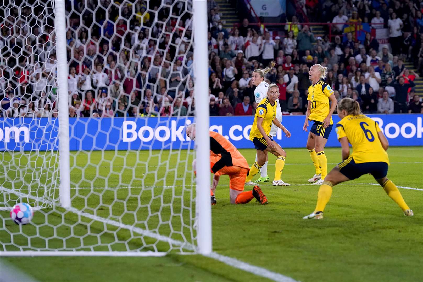 The backheel goal got a lot of attention on social media. Picture: PA / Danny Lawson