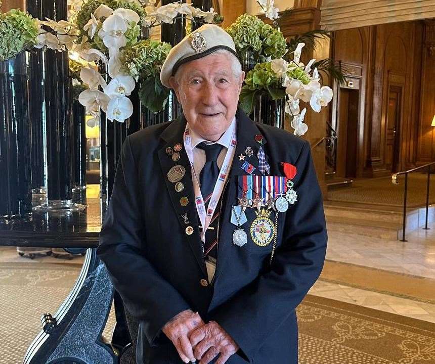 D-Day hero Roy Harrison has died. Picture: Linda Muller