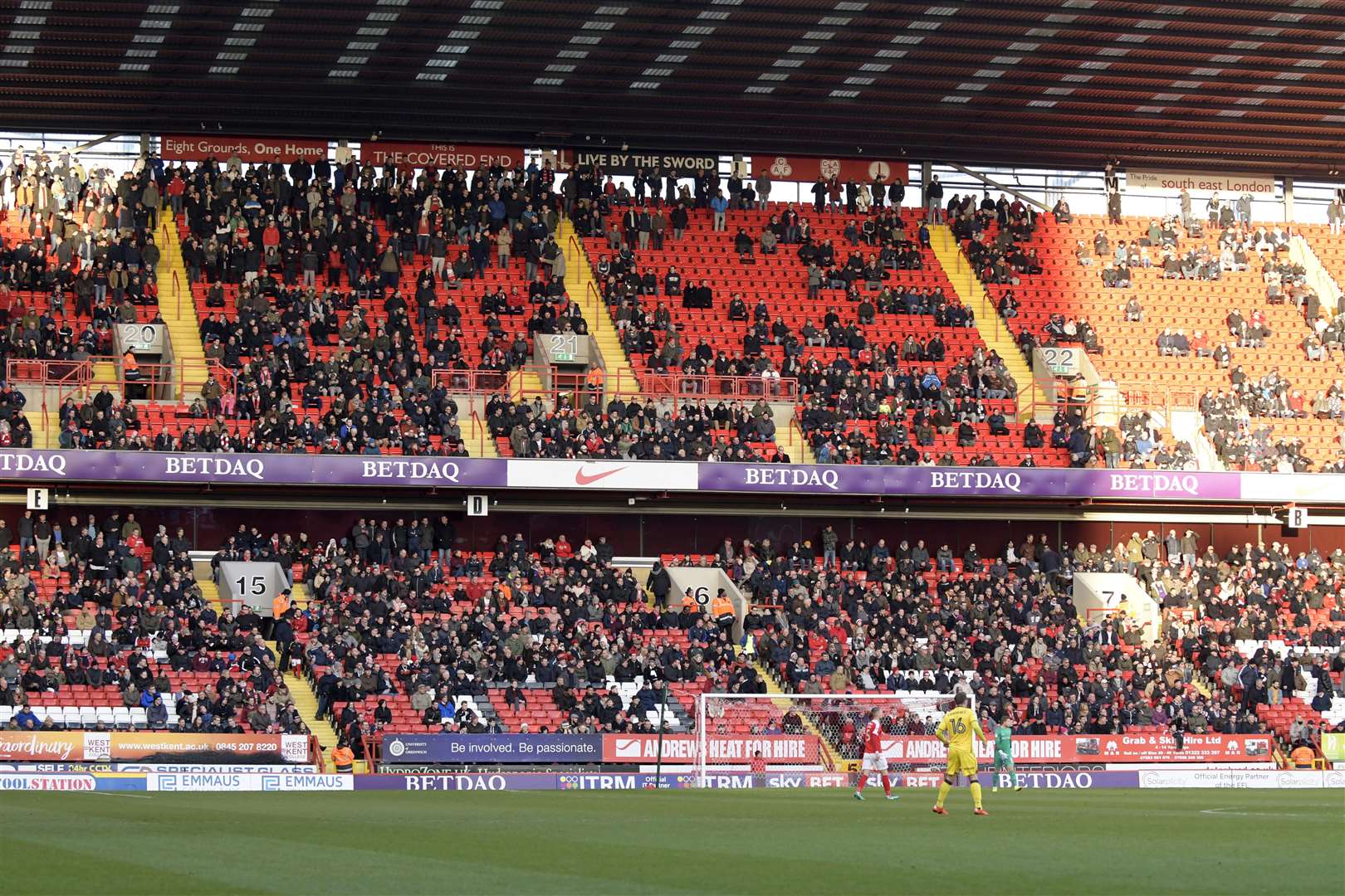 Gillingham are set to stage a home game at Charlton Athletic Picture: Barry Goodwin