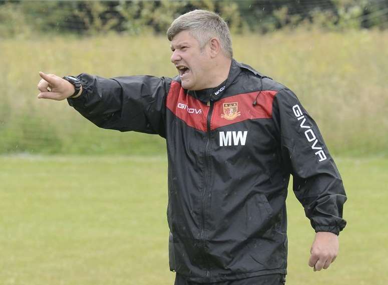 Sittingbourne boss Matt Wyatt. Picture: Chris Davey