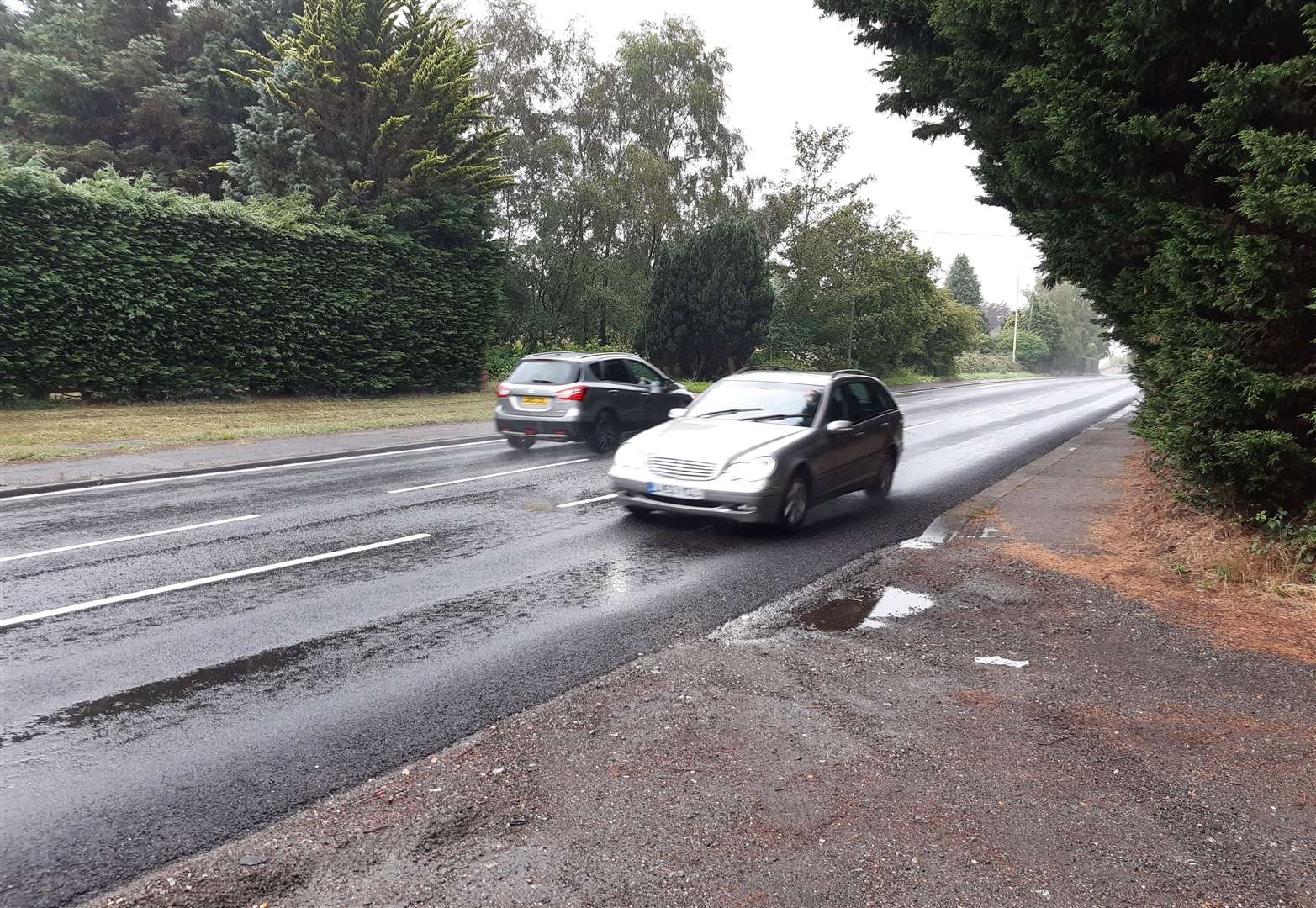 MP Helen Whately was hurt in a crash on The A252 from Charing to Chilham