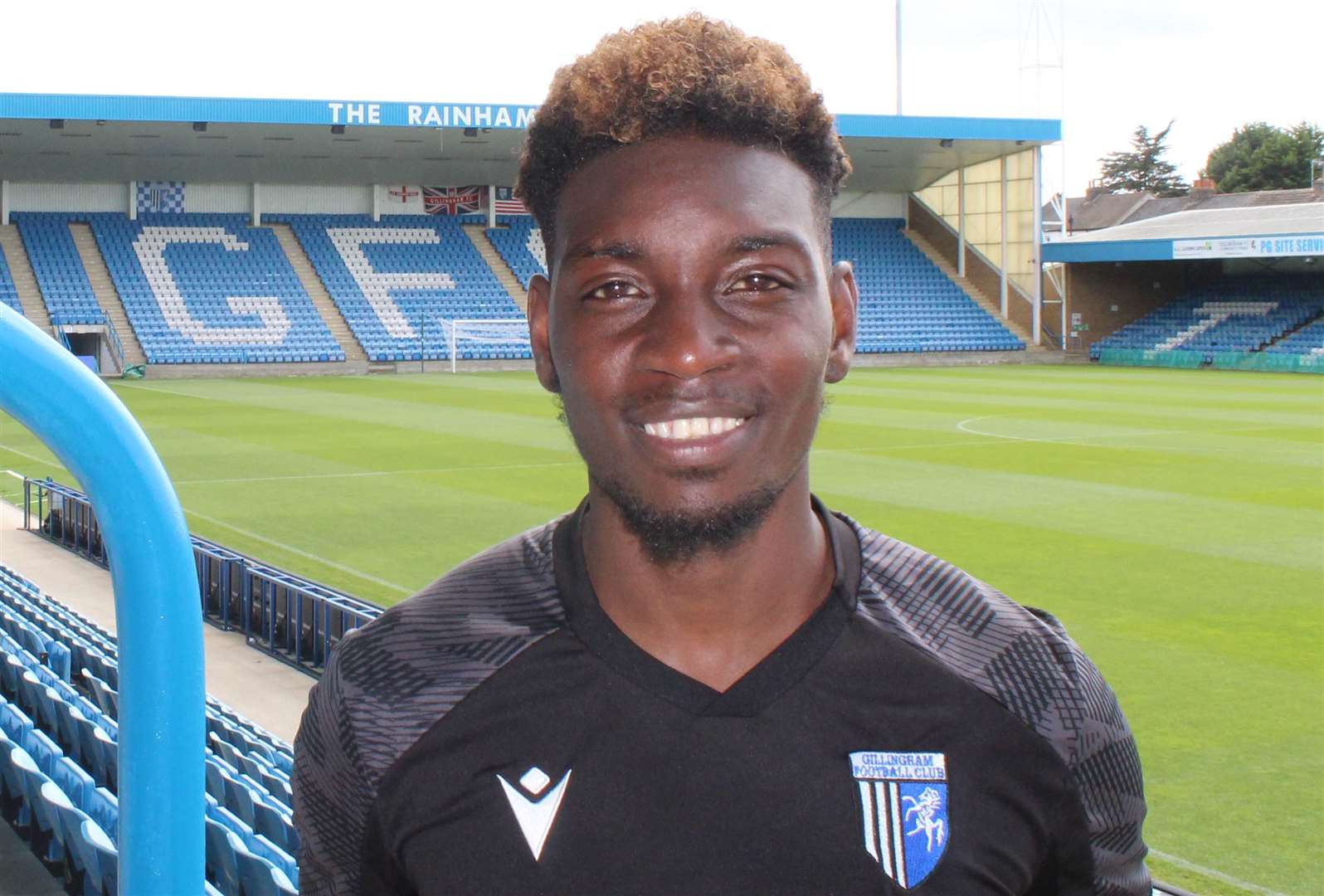 Jermaine McGlashan returned to the Gills in August 2021 and has now left to work in Tottenham’s academy Picture: GFC